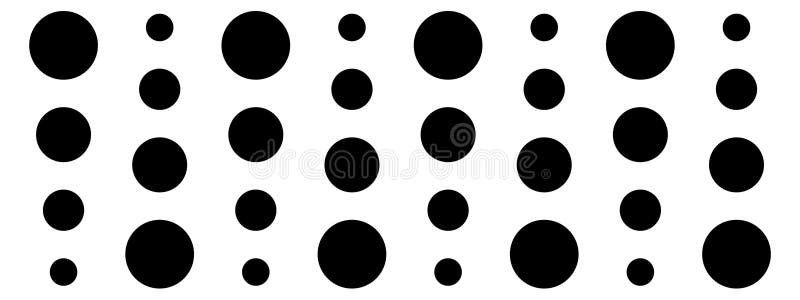 Dotted vector pattern. Minimalistic abstract vector background. royalty free illustration