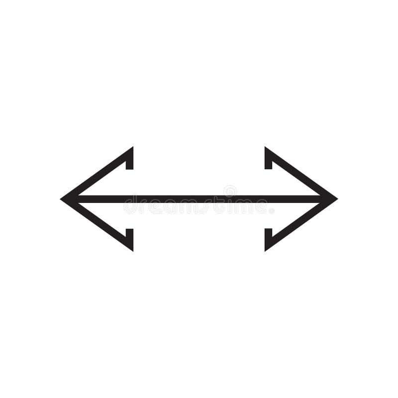 Double Arrow Icon Vector Sign and Symbol Isolated on White Background