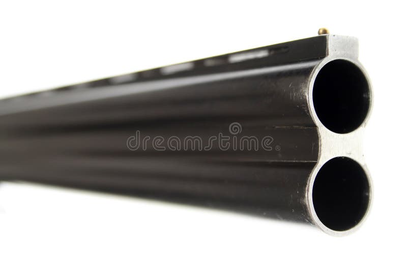 Double barrel royalty free stock photo