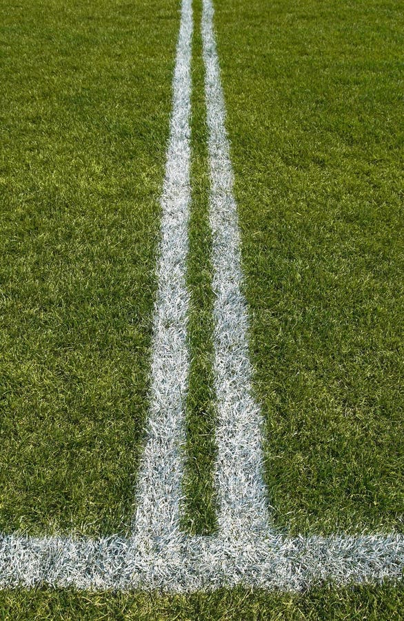 Boundary line soccer field stock photo. Image of paint 3354534