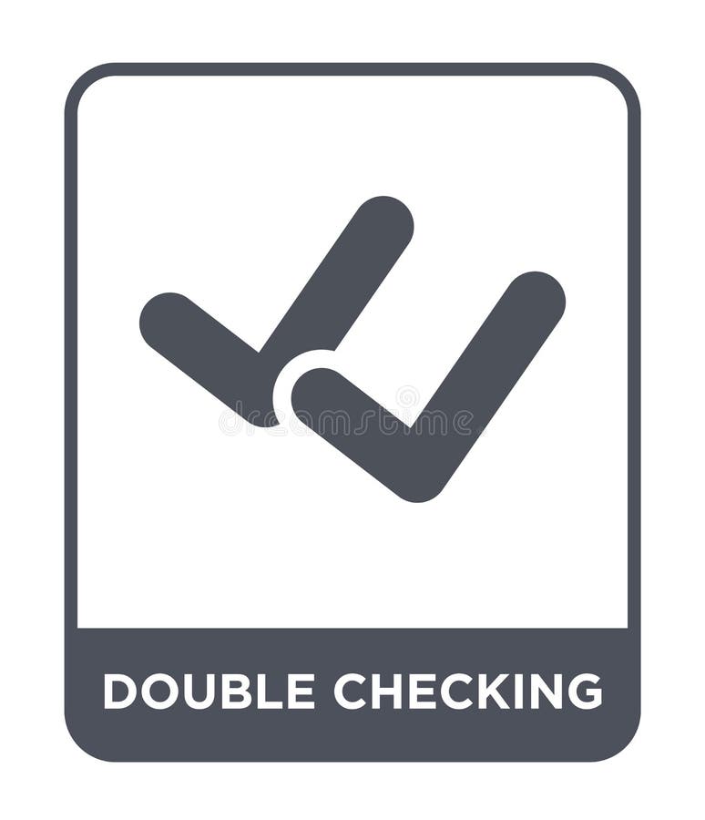 Double Check Stock Illustrations – 1,058 Double Check Stock Illustrations,  Vectors & Clipart - Dreamstime