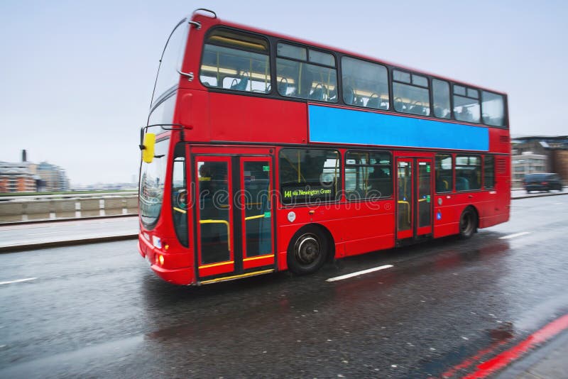 Double decker bus in London