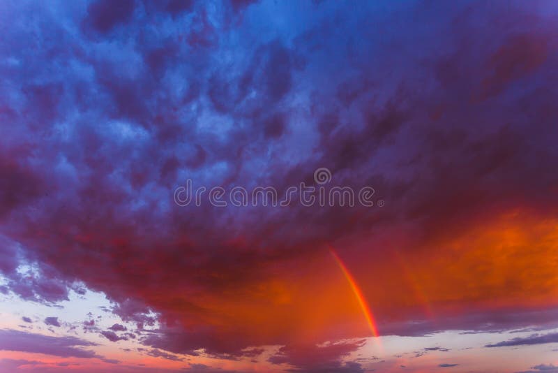 WHAT ARE THE CHANCES OF WITNESSING A DOUBLE RAINBOW IN THE SKY visual data 5
