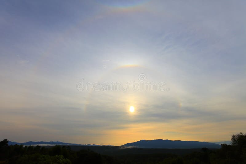 Sun halo