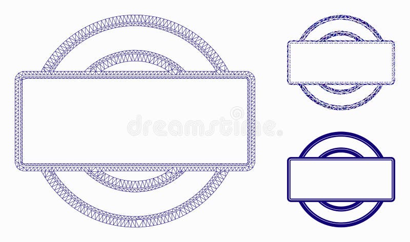 Download Double Round And Rectangle Frame Vector Mesh 2D Model And ...