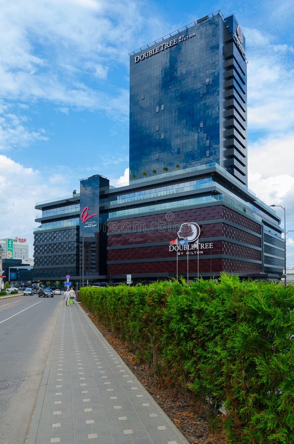 DoubleTree by Hilton Hotel Minsk, View from Dimitrova Street, Minsk ...