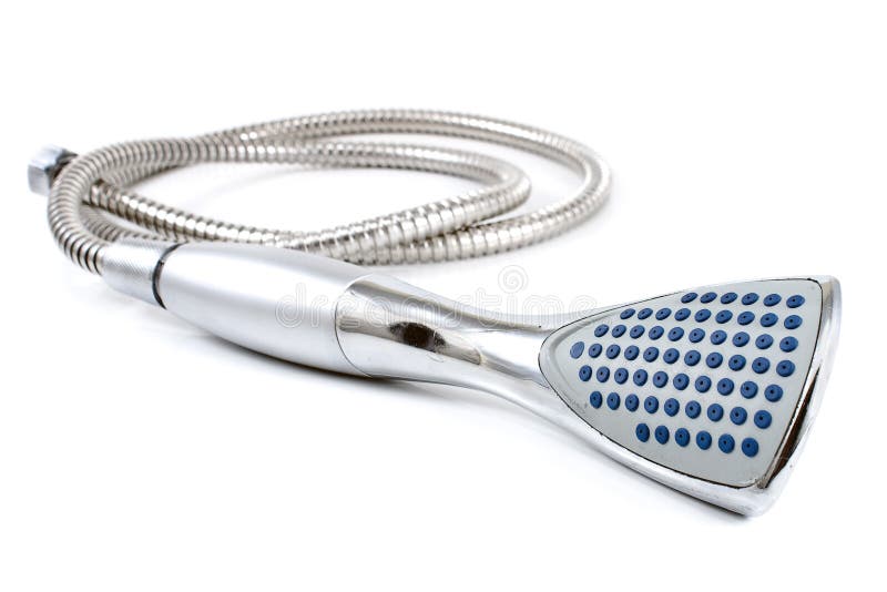 Douche met een slang stock afbeelding. Image of schoon 27110091