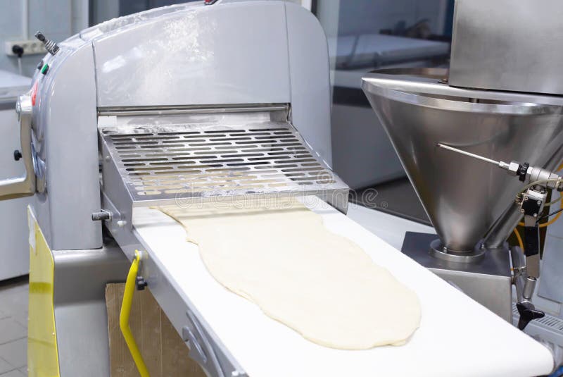 Dough Sheeter for Rolling Dough for the Manufacture of Pastries and