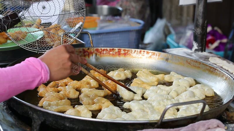 Dough stick in Thai market