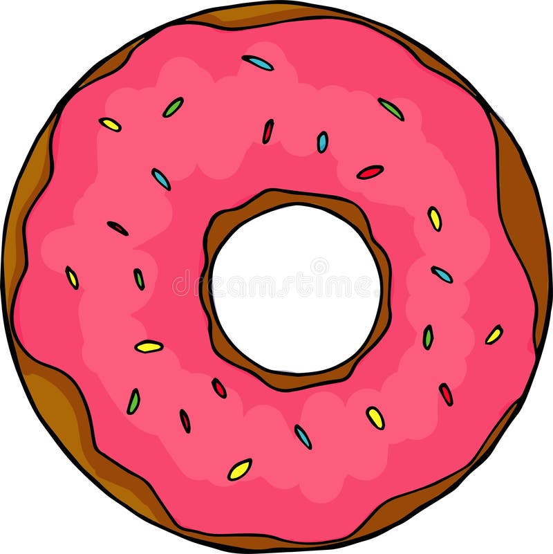 Doughnut. Cartoon Illustration for Children`s Greeting Card Design, Menu, Fabric and Wallpaper. Stock Vector - Illustration of delicious, glaze: 124403020 Doughnut. Cartoon Illustration for Children`s Greeting Card Design, Menu, Fabric and Wallpaper. Stock Vector - Illustration of delicious, glaze: 124403020