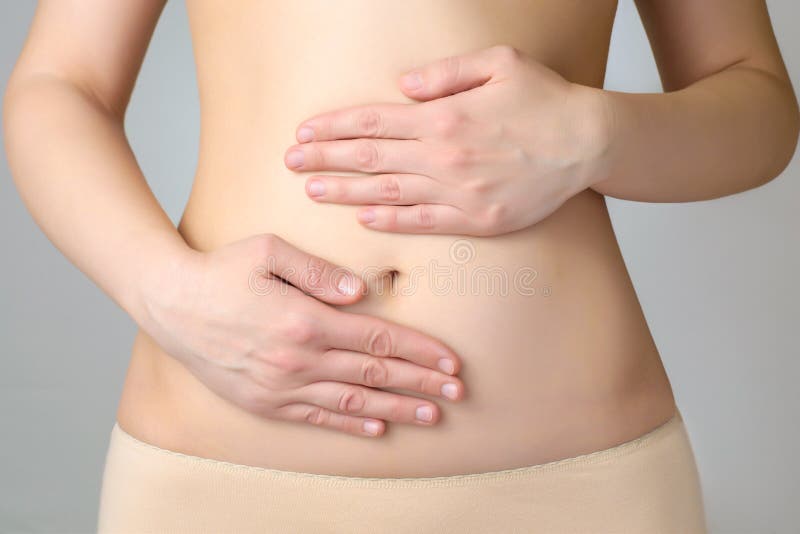 Douleur abdominale images libres de droits Douleur abdominale images libres de droits