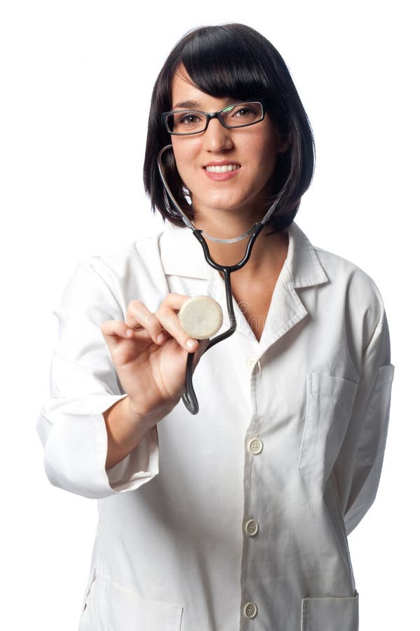 Médico caucasiano imagem de stock royalty free