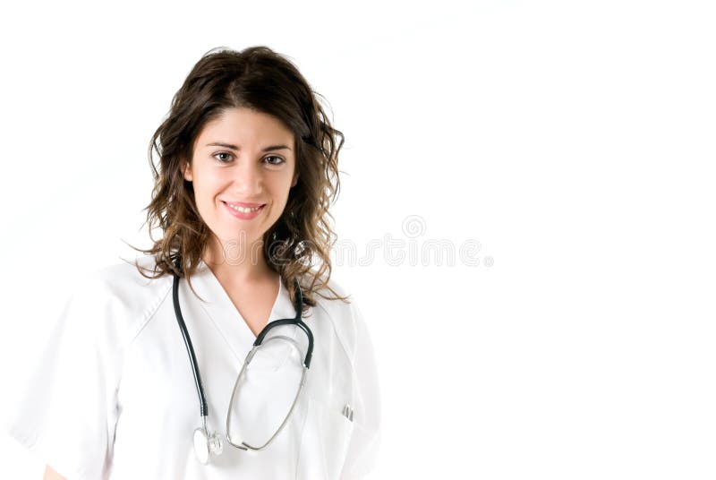 Doutor fêmea novo imagem de stock Doutor fêmea novo imagem de stock