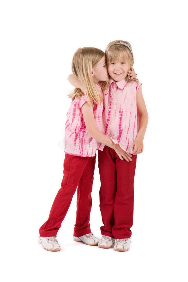 Două fetițe royalty free stock images
