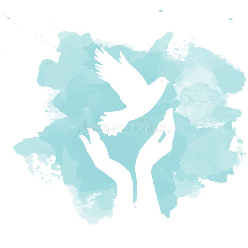Dove of Peace vector illustration
