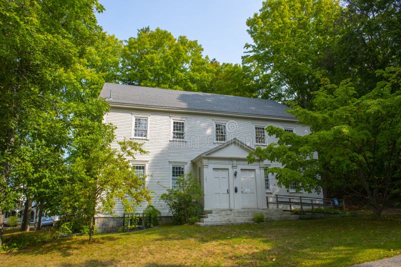 Dover Friends Meeting House, Dover, NH, USA Stock Image Image of