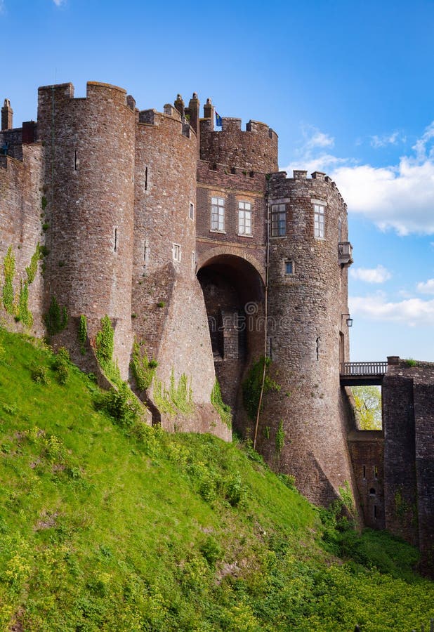 Dover kasztelu brama Kent Południowy Anglia UK fotografia stock Dover kasztelu brama Kent Południowy Anglia UK fotografia stock