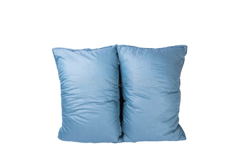 Down pillow isolated stock photo. Image of decorative 262604808