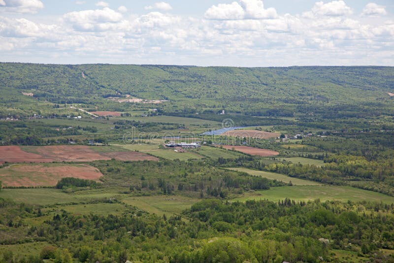 Down to the Valley below stock photo Down to the Valley below stock photo