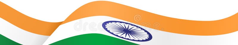 Premium Vector  Wavy indian flag on png background