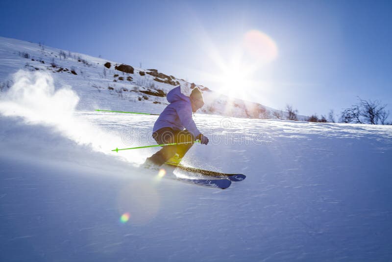 Person Skiing Picture. Image 109973293