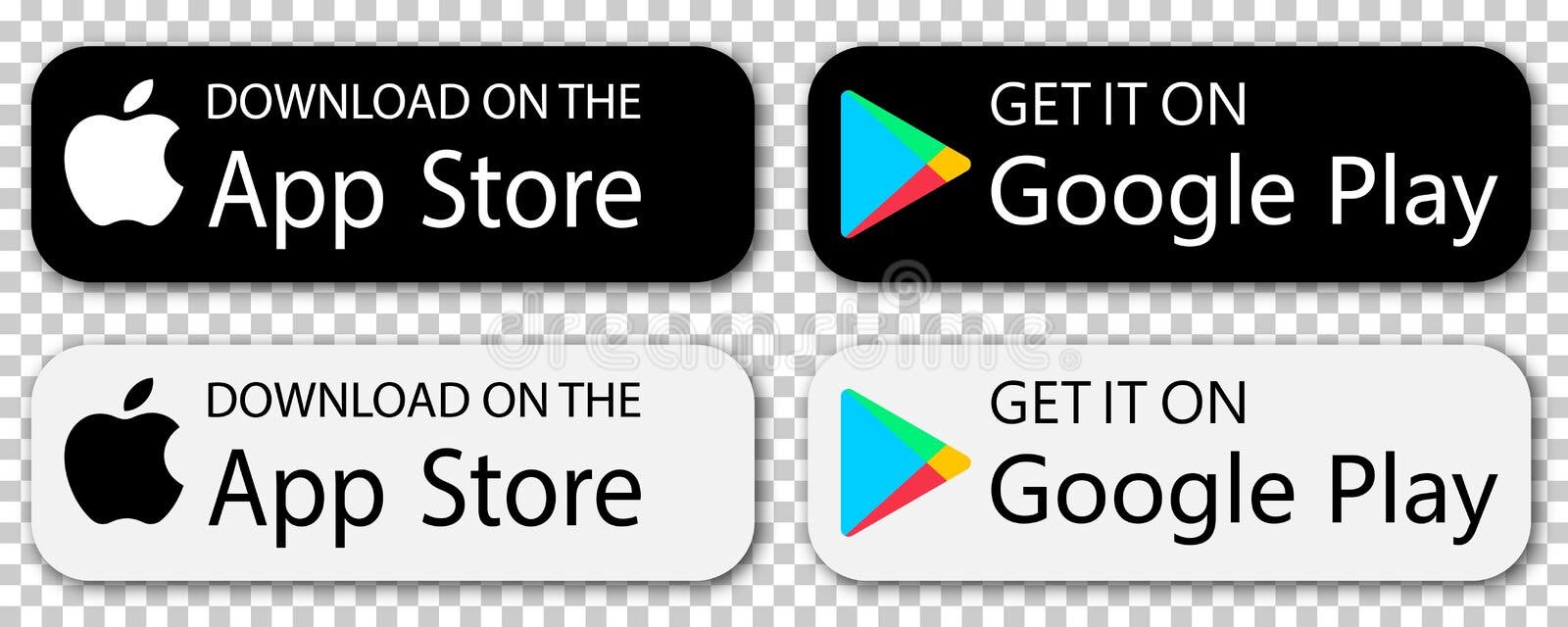 App Store and Google Play Logo PNG Vector (EPS) Free Download