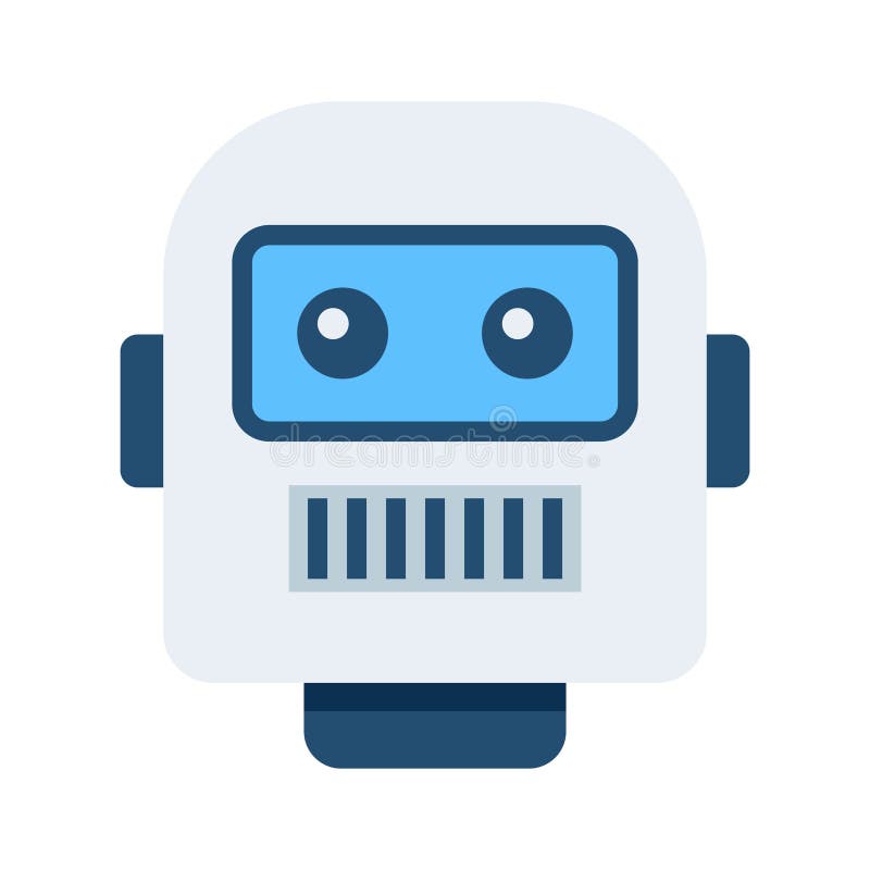 Download this Beautiful Robot Vector Design Isolated on White