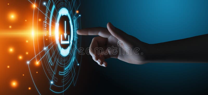 Download Data Storage Business Technology Network Internet Concept royalty free stock photography