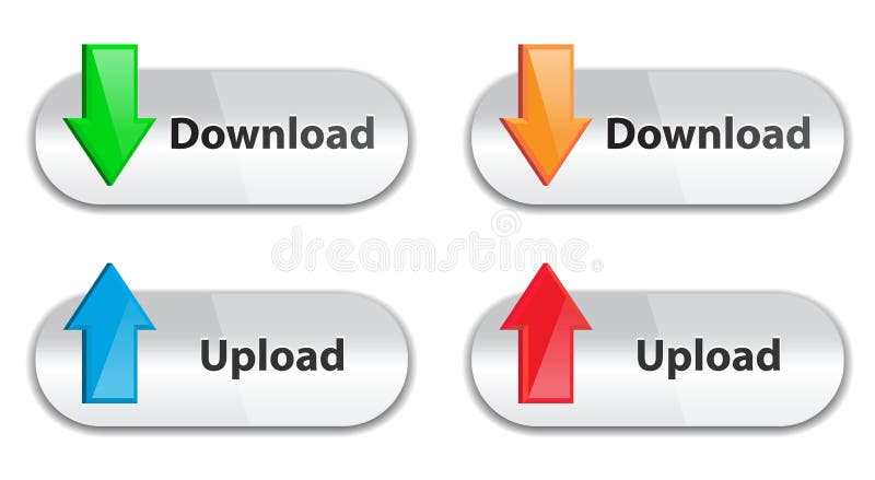 Download and upload icons