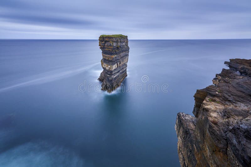 Downpatricks głowa przy Irlandia, natura zdjęcie stock Downpatricks głowa przy Irlandia, natura zdjęcie stock