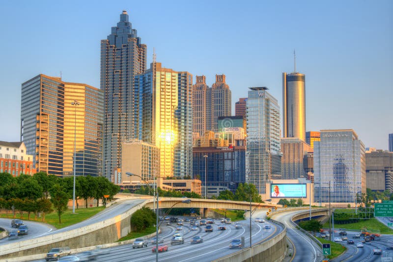 Downtown Atlanta, Georgia stock photo Downtown Atlanta, Georgia stock photo