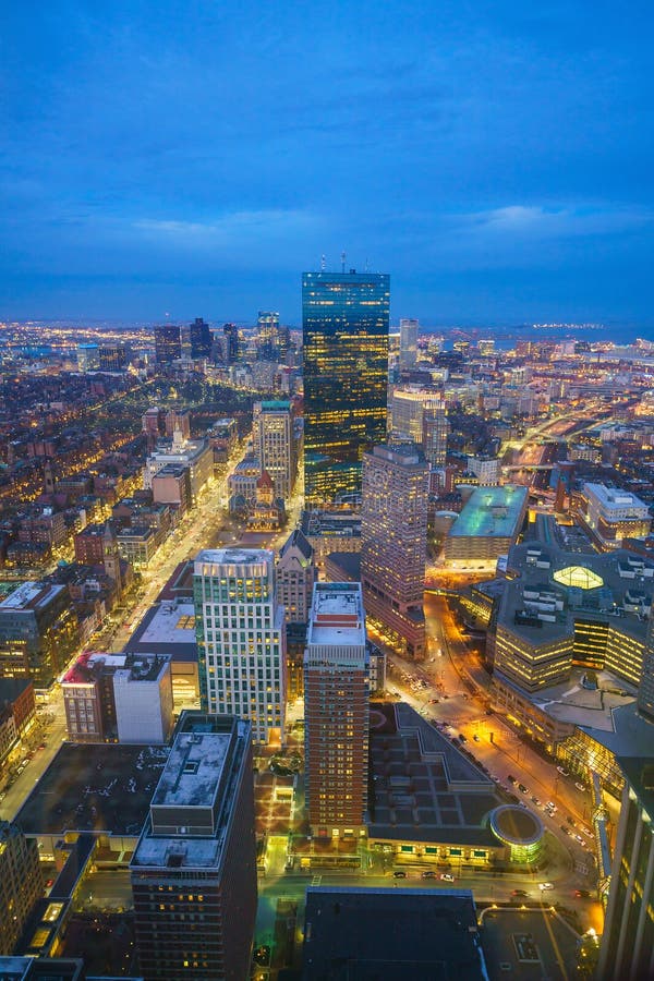 Downtown Boston Massachusetts Stock Photo Image of towers, boston