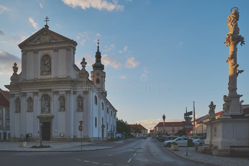 Downtown of Bruck an Der Leitha Editorial Photography - Image of bruck