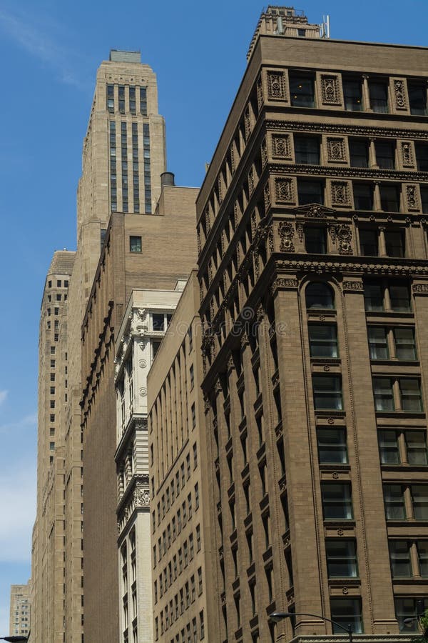 Downtown Chicago. stock photography