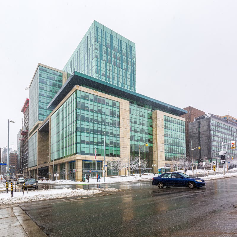 Downtown Core of Ottawa, Ontario, Canada. Editorial Stock Photo Image