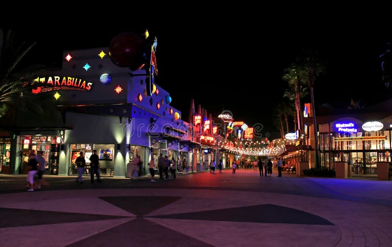 Downtown Disney in Orlando editorial photography. Image of park 4872257