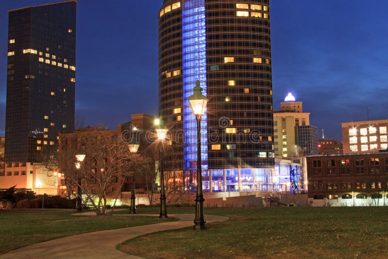 Downtown Grand Rapids at Night