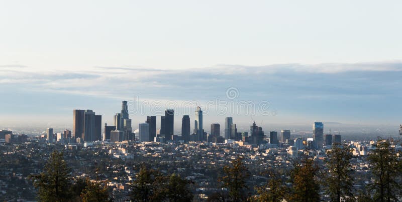 Downtown Los Angeles stock photography