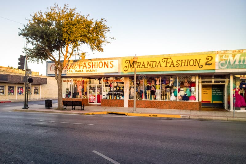 Downtown McAllen, Texas editorial image. Image of real 116655885