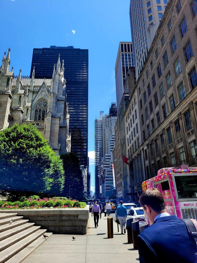 Downtown New York royalty free stock photos