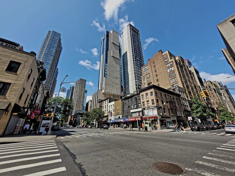 Downtown New York stock photography