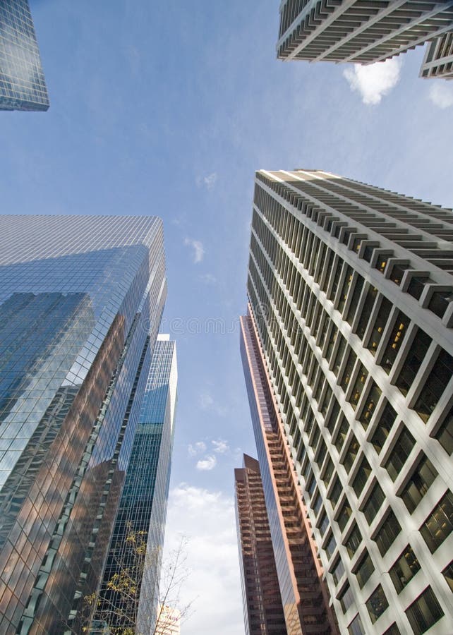 Downtown Office Building stock photo