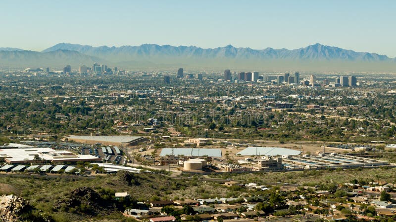Downtown Phoenix Arizona stock photo Downtown Phoenix Arizona stock photo