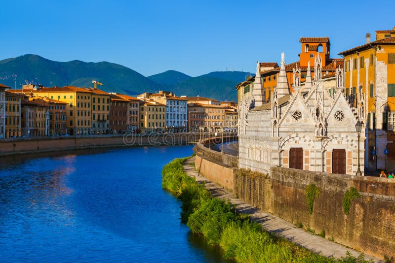 Downtown in Pisa Italy stock photos Downtown in Pisa Italy stock photos