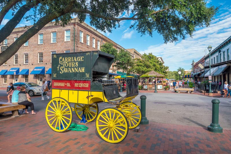 Downtown Savannah Georgia USA royalty free stock photos Downtown Savannah Georgia USA royalty free stock photos