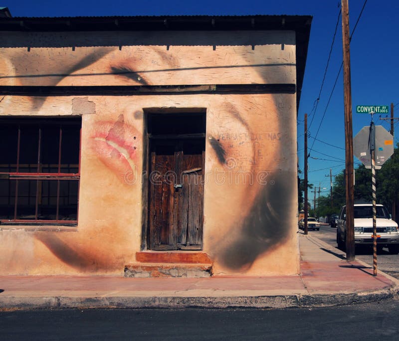 Downtown Tucson stock photo. Image of summer, latin, ghetto 2536588