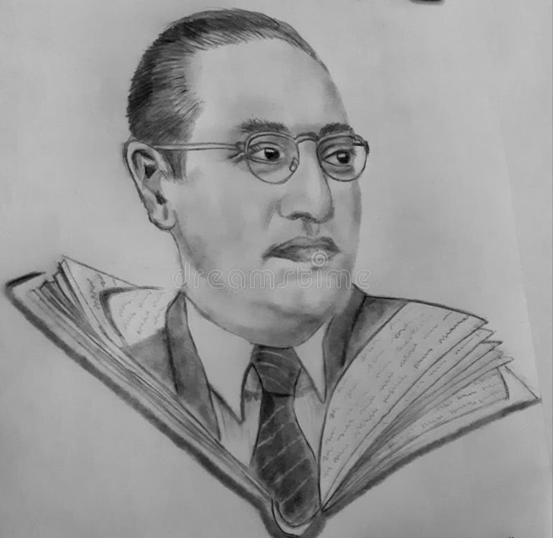 How to draw Dr BR Ambedkar step by step - Easy drawing with pen | Easy  drawings, Pen drawing, Drawing tutorial easy
