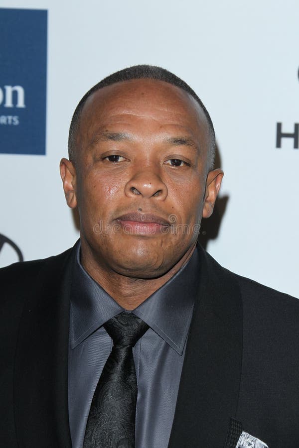 LOS ANGELES - FEB 11: Dr. Dre arrives at the Pre-Grammy Party hosted by Clive Davis at the Beverly Hilton Hotel on February 11, 2012 in Beverly Hills, CA