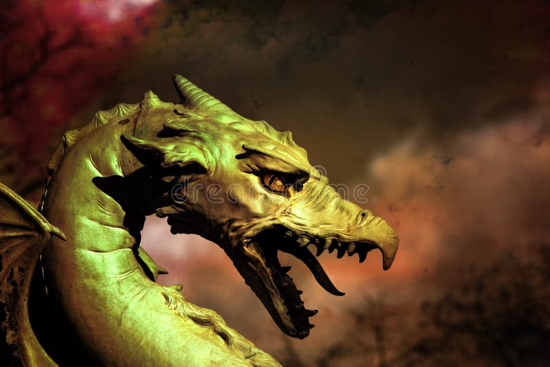 Drache stock abbildung