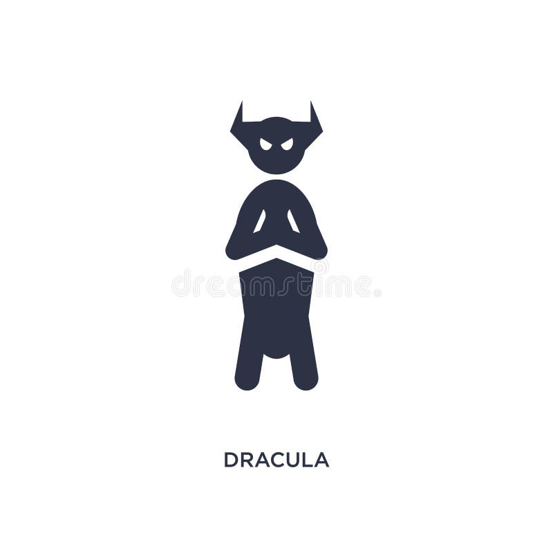 dracula symbol på vit bakgrund Enkel beståndsdelillustration från litteraturbegrepp vektor illustrationer dracula symbol på vit bakgrund Enkel beståndsdelillustration från litteraturbegrepp vektor illustrationer